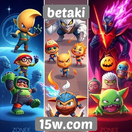 Análise da variedade de jogos disponíveis no Betaki